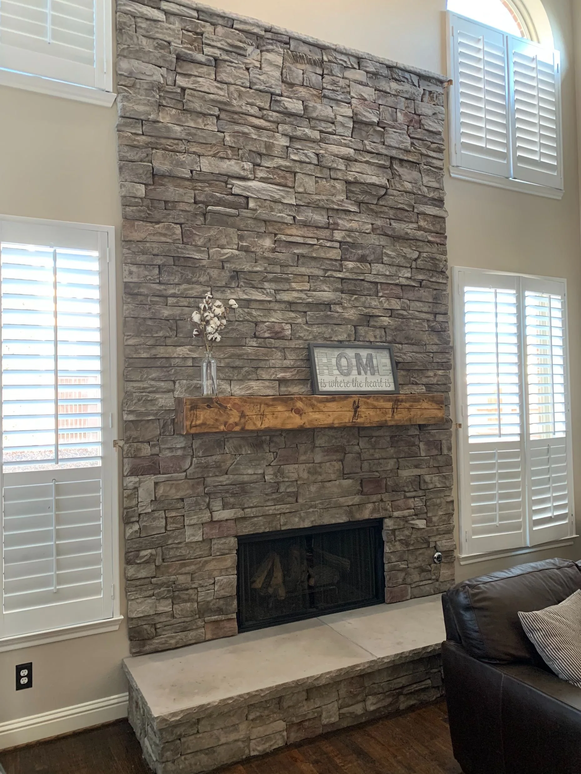 How is a Masonry Fireplace Built?