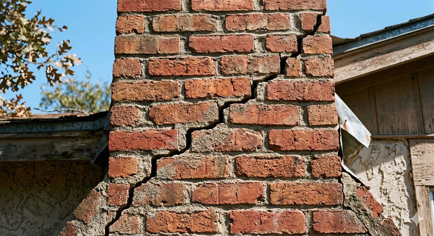 How a Cracked Chimney Damages Your Home’s Foundation